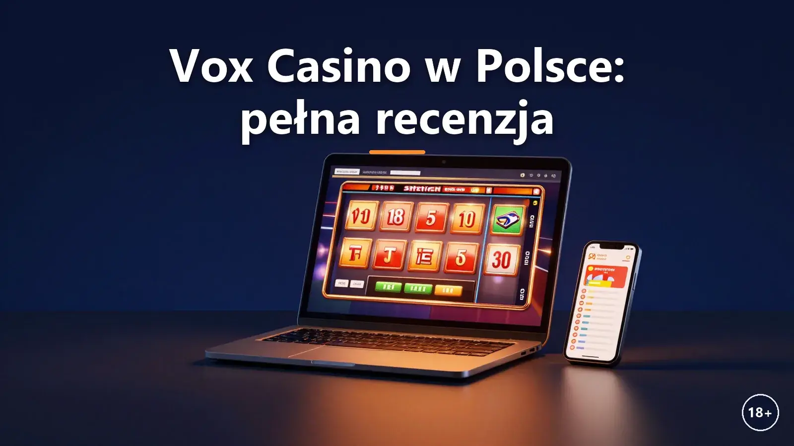 Laptop z lobby kasyna online i smartfon z kuponem zakładu sportowego